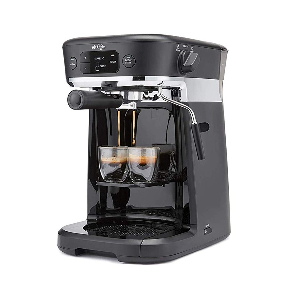 Mr. Coffee All-in-One Pods Coffee Maker, 10-Cup Thermal Carafe, Espresso more..